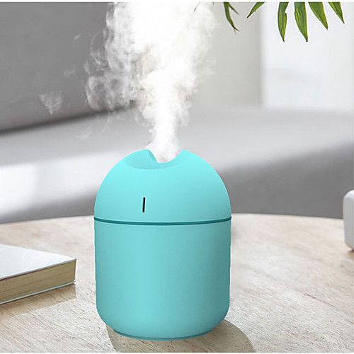 

250ML Ultrasonic Mini Air Humidifier Aroma Essential Oil Diffuser for Home Car USB Fogger Anion Mist Maker with LED Night Lamp