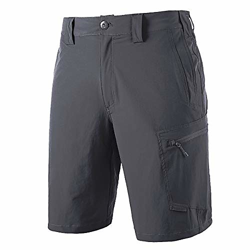 

Hiking Shorts Outdoor Breathable Quick Dry Sweat wicking Wear Resistance Cargo Pants Bottoms Black Blue khaki Gray Camping / Hiking Hunting Fishing S M L XL XXL