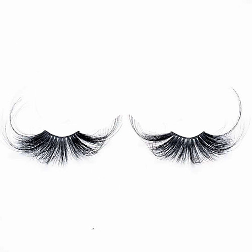 

Mink Lashes 100% Cruelty free Fluffy Wispy Long lasting Eye Lashes Mink Eyelashes Solt False Eyelashes