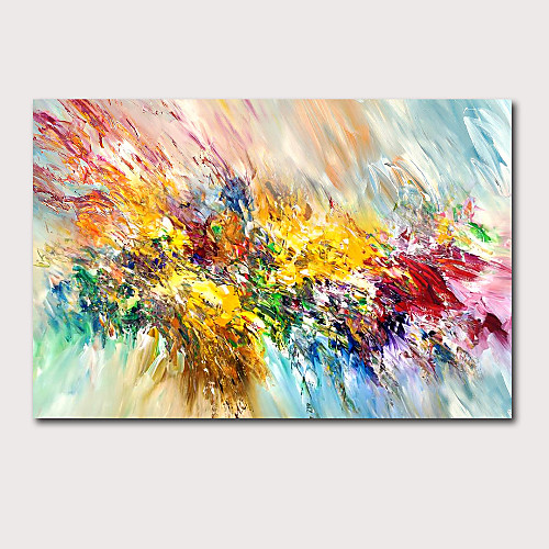 

Oil Painting Hand Painted - Abstract Landscape Contemporary Modern Stretched Canvas