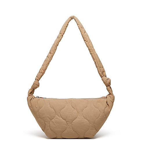 

Women's Bags Oxford Cloth Top Handle Bag Zipper Daily Handbags Black Khaki