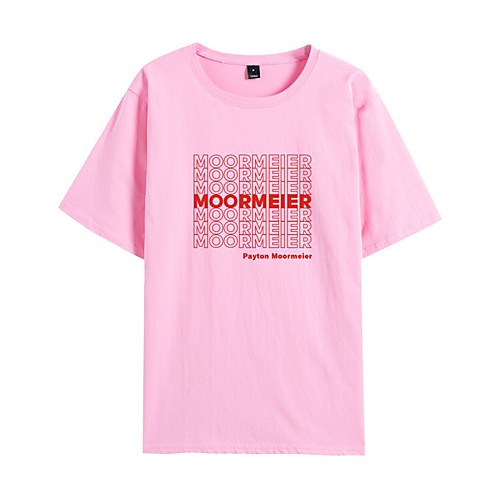 

Inspired by Cosplay Payton Moormeier T-shirt Polyester / Cotton Blend Graphic Prints Printing T-shirt For Women's / Men's