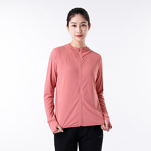 

Hiking Jacket Sun Protective Clothing Outdoor Thermal Warm Windproof Sunscreen Breathable Summer Light gray girl Light gray male White female Camping / Hiking Hunting Fishing / Quick Dry