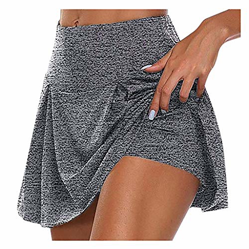 

Women's Running Shorts Yoga Skirt Seamless Shorts Dark Gray White Black Yoga Running Plus Size Sports Activewear Stretchy Loose