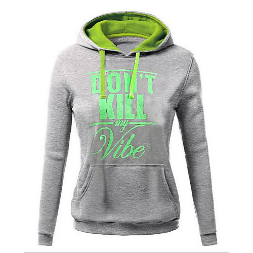 

Women's Pullover Hoodie Sweatshirt Graphic Text Letter Daily Casual Hoodies Sweatshirts White Blue Red