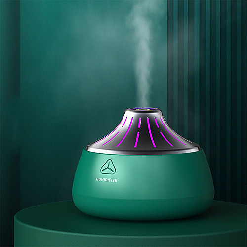 

200ML Mini Air Humidifer Aroma Essential Oil Diffuser with Romantic Lamp USB Mist Maker Aromatherapy Humidifiers for Home