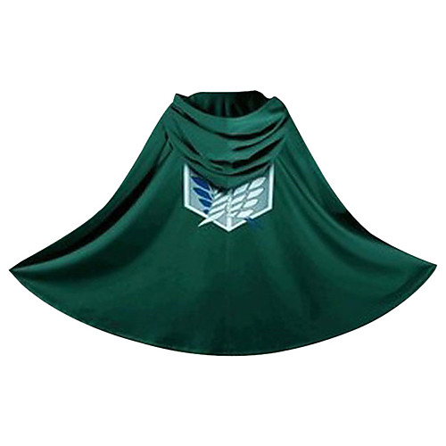 

Women's Solid Colored Patchwork Punk & Gothic Fall & Winter Cloak / Capes Regular Party Sleeveless Polyster Coat Tops Green