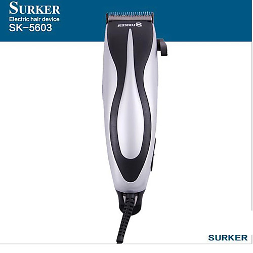 

Surker Electric Hair Trimmer Sk-5603 All Age Use Corded Electric Hair Clipper Beard Trimmer Haircut Low Noise Adjustable Blade