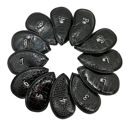 

Golf Club Headcovers Head Covers 12pcs/set Golf Accessories Durable For Intermediate Starter Advanced Golf Training Competition