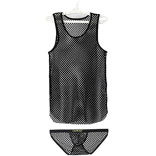 

Men's Round Neck Suits Pajamas Solid Colored