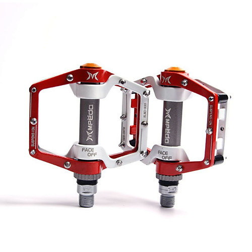 

Bike Pedals Flat & Platform Pedals Sealed Bearing Anti-Slip Lightweight Sealed Bearing Bearing Alumium Alloy for Cycling Bicycle Mountain Bike MTB Red / White