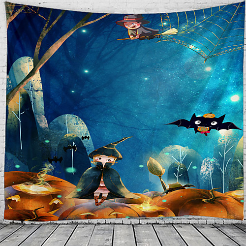 

Classic Theme / Halloween Wall Decor 100% Polyester Classic / Psychedelic Wall Art, 150100 cm Decoration