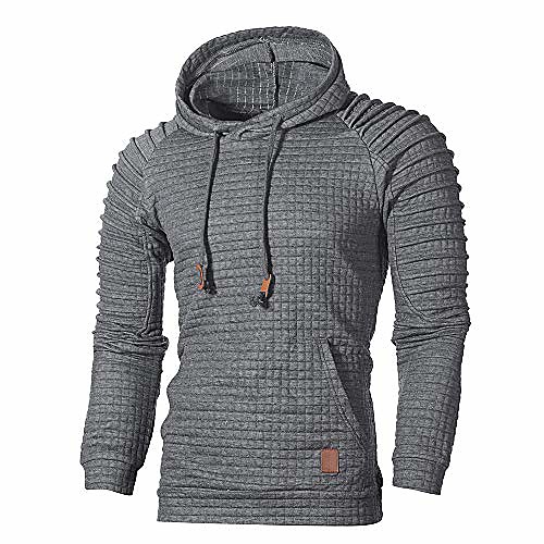 

sweatshirt men tall ultimate crewneck hoodie outdoor jacket (l, dark gray)