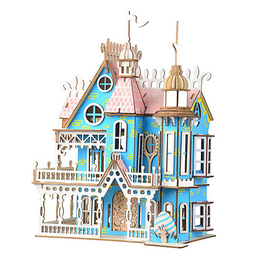 

3D Puzzle Jigsaw Puzzle Model Building Kit Famous buildings Natural Wood Kid's Adults' Unisex Boys' Girls' Toy Gift