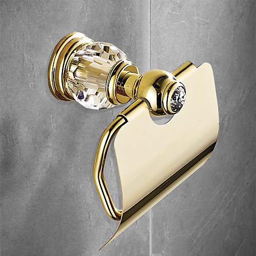 

Toilet Paper Holder Contemporary Brass 1pc