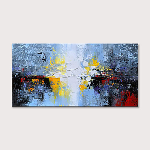 

Oil Painting Hand Painted Horizontal Abstract Landscape Modern Rolled Canvas (No Frame)