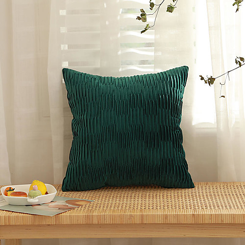 

Cushion Cover Flannel Velvet Soft Decorative Square Throw Pillow Cover Cushion Case Pillowcase for Sofa Bedroom 45 x 45 cm (18 x 18 Inch) Superior Quality Mashine Washable