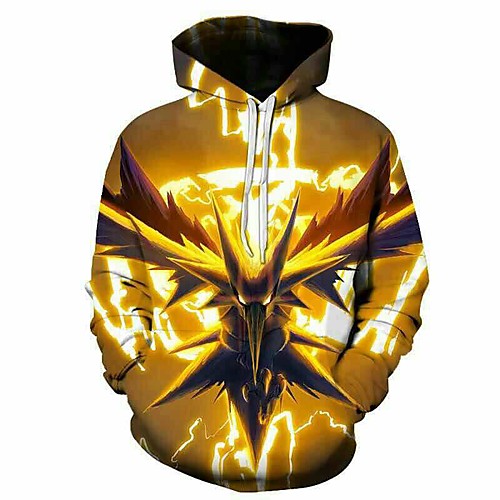 

Inspired by Cosplay Bird Cosplay Costume Hoodie Plush Fabric 3D Printing Hoodie For Women's / Men's