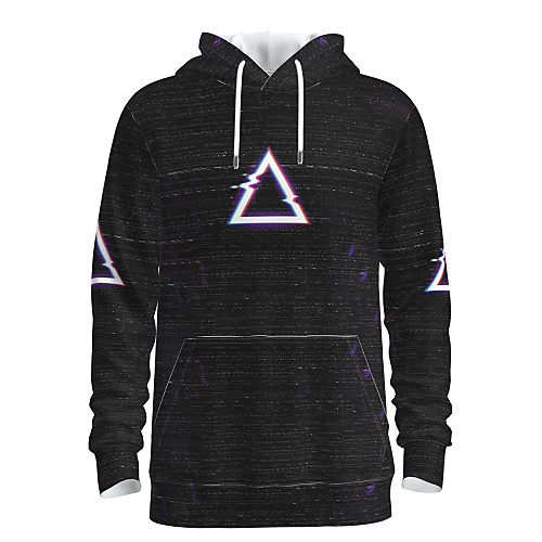 

Men's Pullover Hoodie Sweatshirt Galaxy Graphic 3D Front Pocket Daily 3D Print 3D Print Casual Hoodies Sweatshirts Black