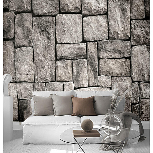 

Pattern 3D Brick Home Decoration Classic Modern Wall Covering, Canvas Material Adhesive required Wallpaper Mural Wall Cloth, Room Wallcovering