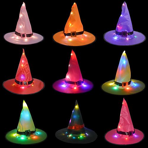 

Princess Hat Halloween Props Girls' Movie Cosplay Halloween Black Purple Yellow Hat Christmas Halloween Carnival