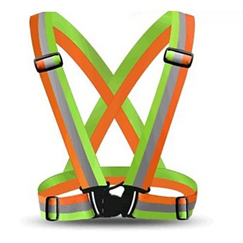 

Reflective Vest Safety Vest Running Gear Adjustable Breathable Durable Class 2 High Visibility Reflective Strip Portable Lightweight Comfy Versatile for Running Cycling / Bike Jogging Dog Walking Men