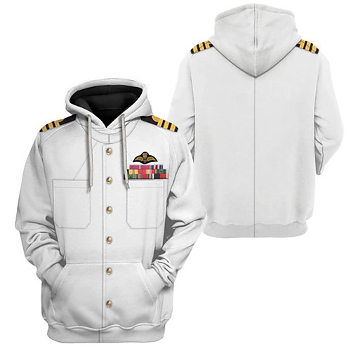 

Inspired by Cosplay Army Cosplay Costume Hoodie Terylene Graphic Printing Hoodie For Women's / Men's