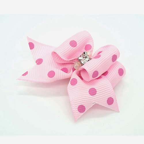 

Dog Hair Accessories Puppy Clothes Dog Clothes Puppy Clothes Dog Outfits Pink Rose Costume for Girl and Boy Dog Nylon Mixed Material