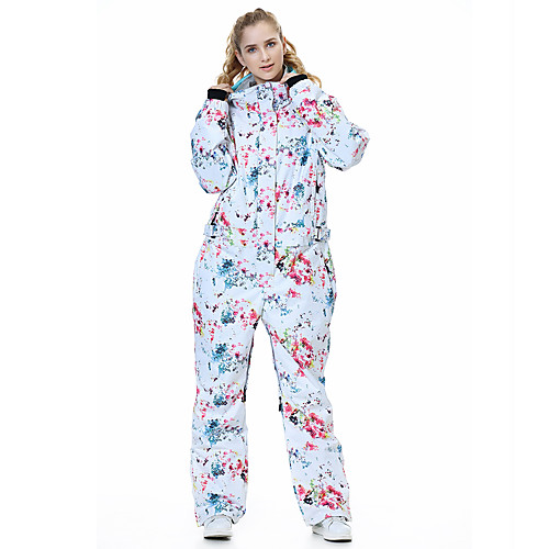

MUTUSNOW Women's Ski Suit Skiing Hiking Camping Waterproof Windproof Warm POLY Clothing Suit Ski Wear / Winter