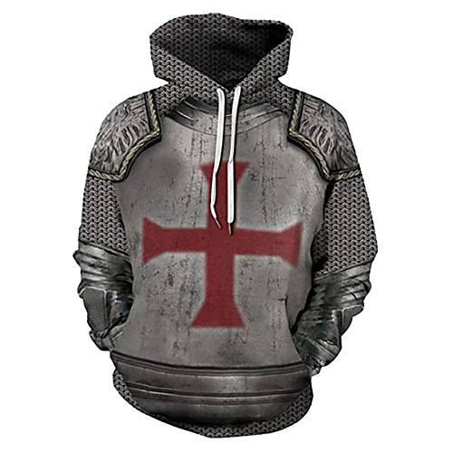 

Inspired by The Last Templar Knights Templar Cosplay Costume Hoodie Terylene Graphic Printing Hoodie For Women's / Men's