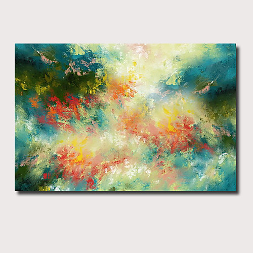 

Oil Painting Hand Painted - Abstract Landscape Contemporary Modern Stretched Canvas