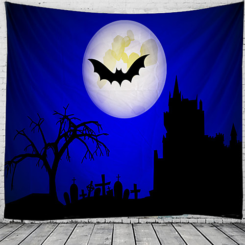 

Classic Theme / Halloween Wall Decor 100% Polyester Classic / Psychedelic Wall Art, 150100 cm Decoration