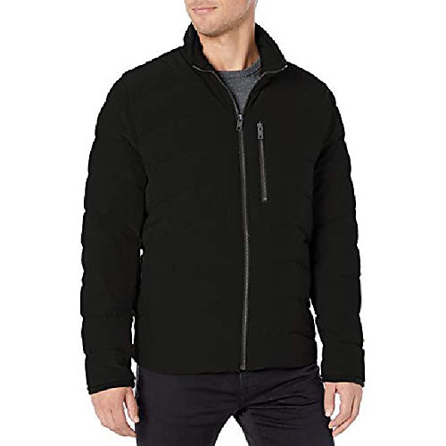 

men's carlisle down jacket, black, x-large