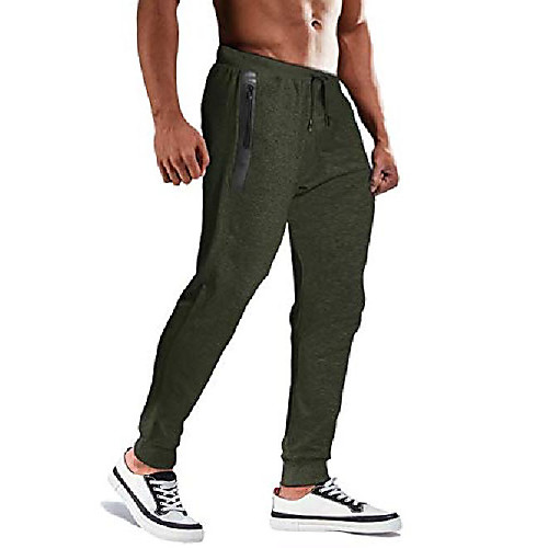 

workout pants men with pockets joggers pants running sweatpants closed bottom athletic pants active gym pants hiking camping pants