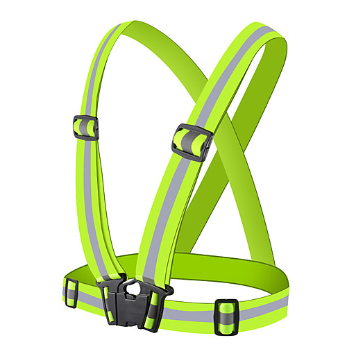 

Reflective Vest Safety Vest Running Gear Adjustable Breathable Durable Class 2 High Visibility Reflective Strip Portable Lightweight Comfy Versatile for Running Cycling / Bike Jogging Dog Walking Men