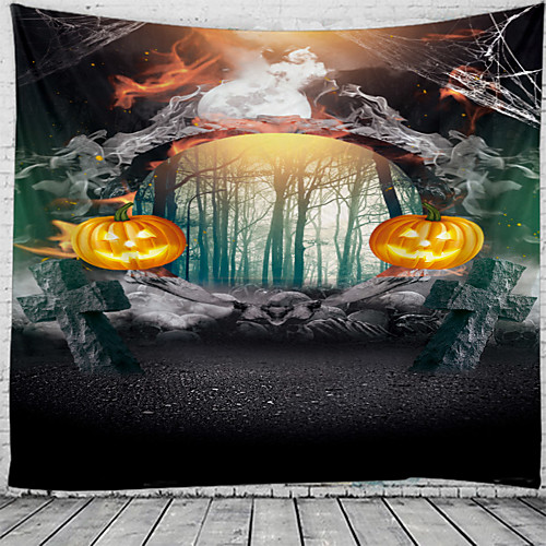 

Classic Theme / Halloween Wall Decor 100% Polyester Classic / Psychedelic Wall Art, 150100 cm Decoration