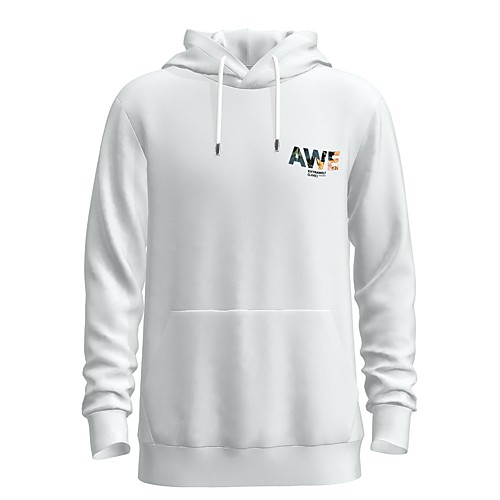 

Men's Pullover Hoodie Sweatshirt Floral 3D Letter Hooded Weekend Casual Streetwear Hoodies Sweatshirts Long Sleeve White