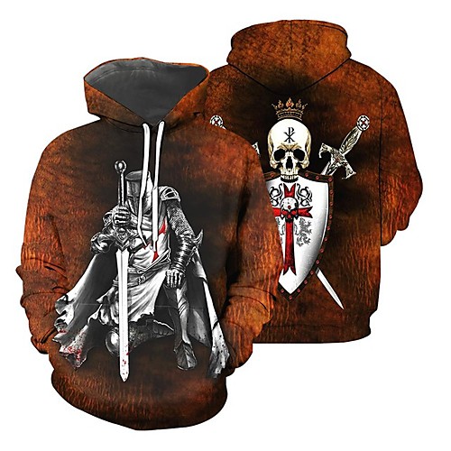 

Inspired by The Last Templar Knights Templar Cosplay Costume Hoodie Terylene Graphic Printing Hoodie For Women's / Men's