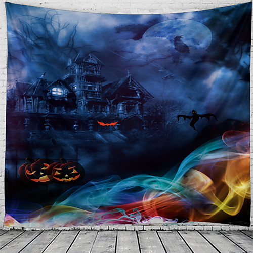 

Classic Theme / Halloween Wall Decor 100% Polyester Classic / Psychedelic Wall Art, 150100 cm Decoration