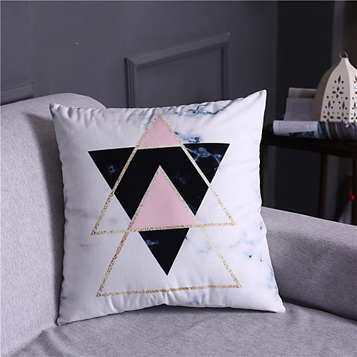 

1 pcs Velvet Pillow Cover, Heart Luxury Modern Square Zipper Traditional Classic