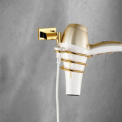 

Hair Dryers Contemporary Brass 1 pc - Hotel bath