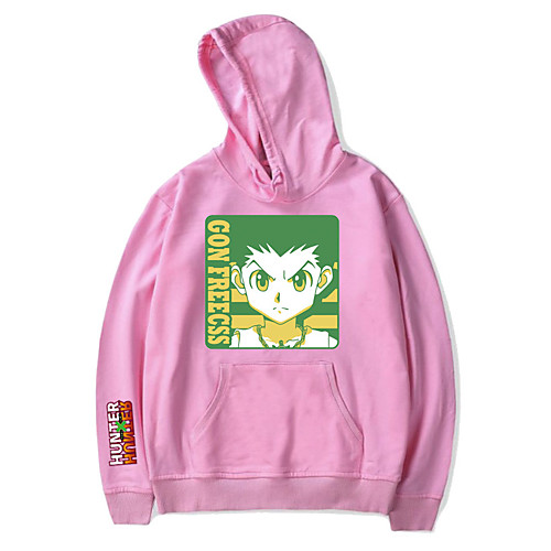 

Inspired by Hunter X Hunter Gon Freecss Hoodie Polyester / Cotton Blend Graphic Prints Printing Hoodie For Women's / Men's