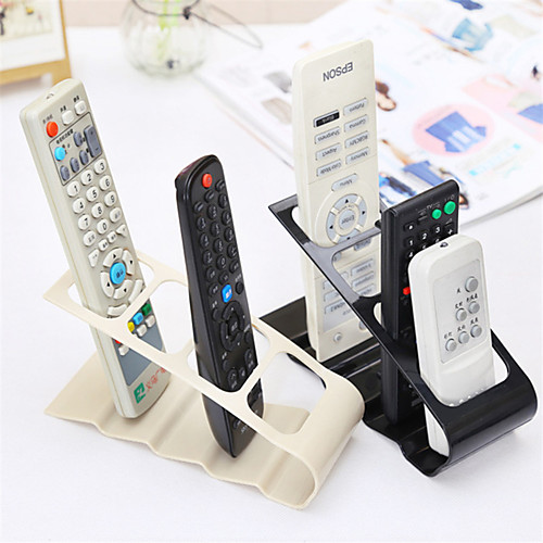 

Practical Remote Control Holder Case 4 Frame Holder TV/DVD Step Remote Control Mobile Phone Stand Storage Caddy Organiser