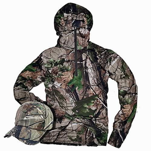 

Men's Hunting Hoodie, English Hedgerow, Large