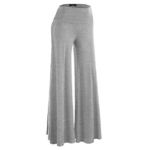 

womens chic palazzo lounge pants xxxxl heather gray