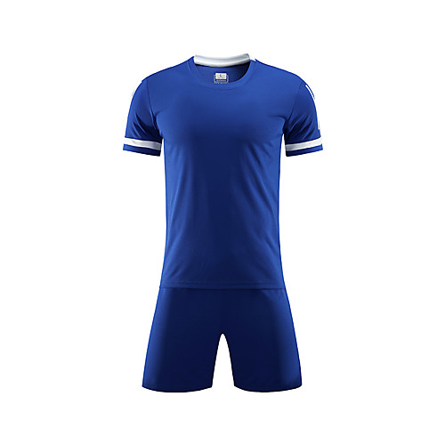 

Unisex Soccer Shorts Jersey Clothing Suit Trainer Breathability Football / Soccer Solid Colored Polyester Claret-red Red Blue