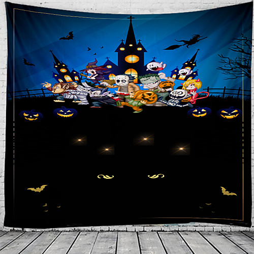 

Classic Theme / Halloween Wall Decor 100% Polyester Classic / Psychedelic Wall Art, 150100 cm Decoration