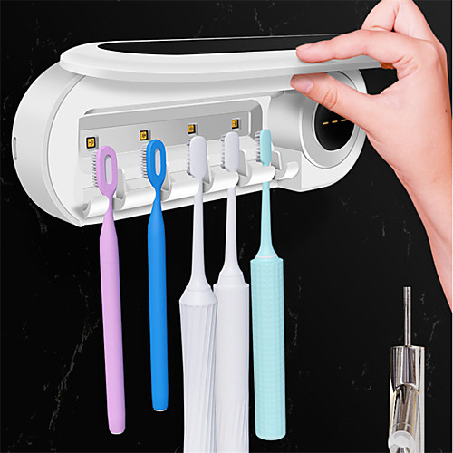 

Ultraviolet Toothbrush Disinfection Box Perforation-free Wall-mounted Sterilization Toothbrush Holder Sterilization Lamp