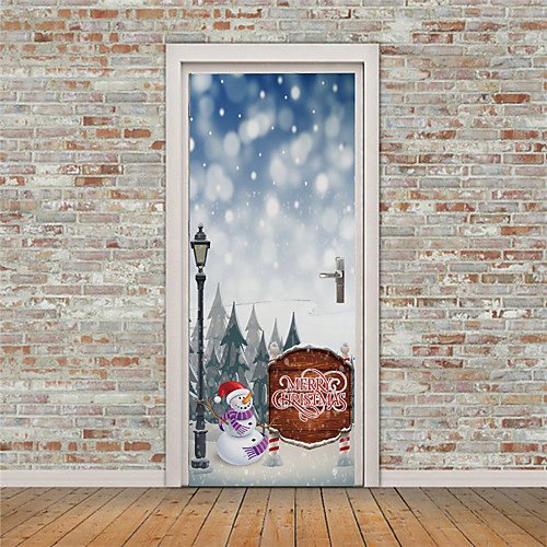 

Christmas Decorative Wall Stickers - Plane Wall Stickers / 3D Wall Stickers Holiday / 3D Living Room / Nursery