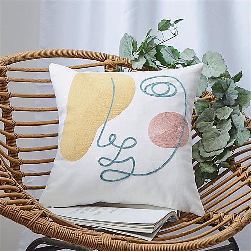 

Pillow Case Cover Simple Northern Europe Style Home Office Living Room Bedroom Sofa Cushion Cover Modern Sample Room Cushion Cover